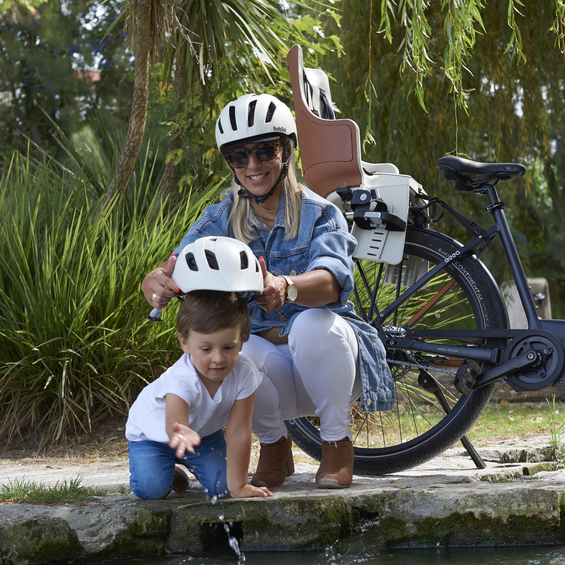 Sillita trasera Bobike Exclusive Maxi Plus | Portaequipajes