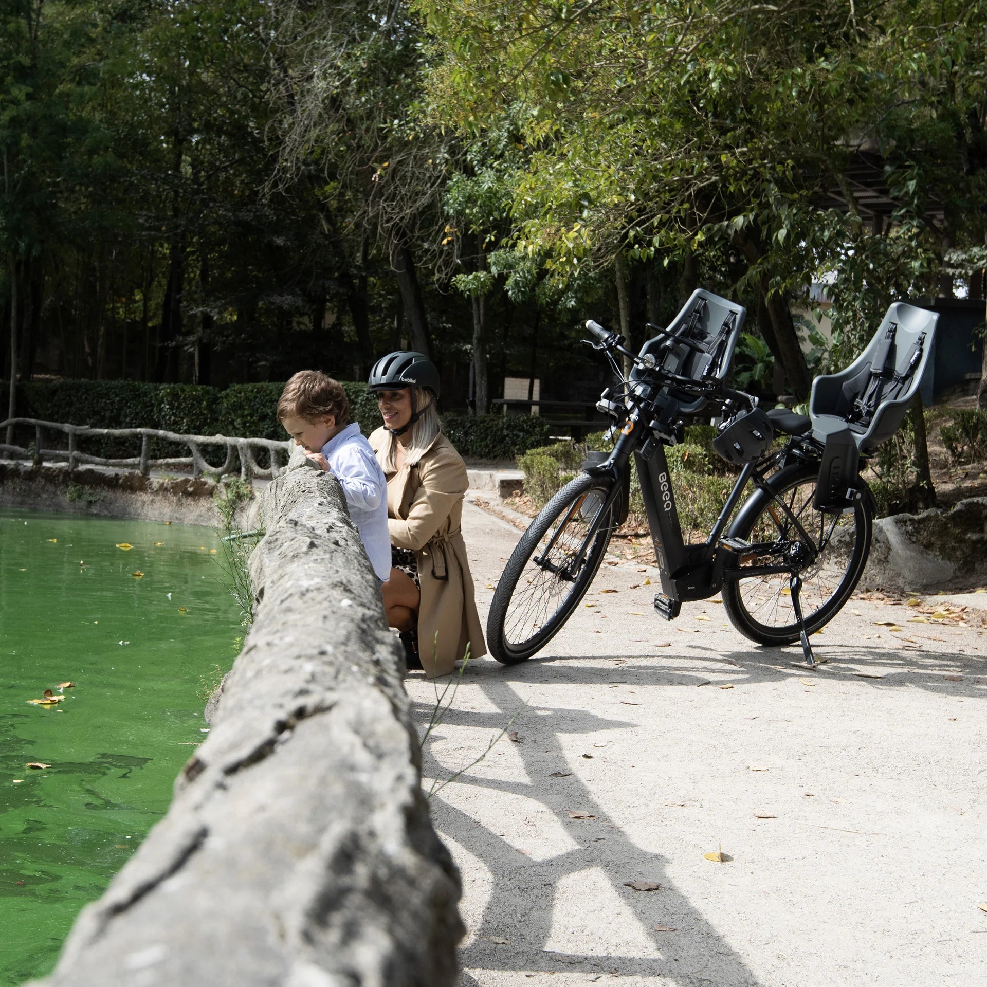 Sillita trasera Bobike Exclusive Maxi Plus | Portaequipajes