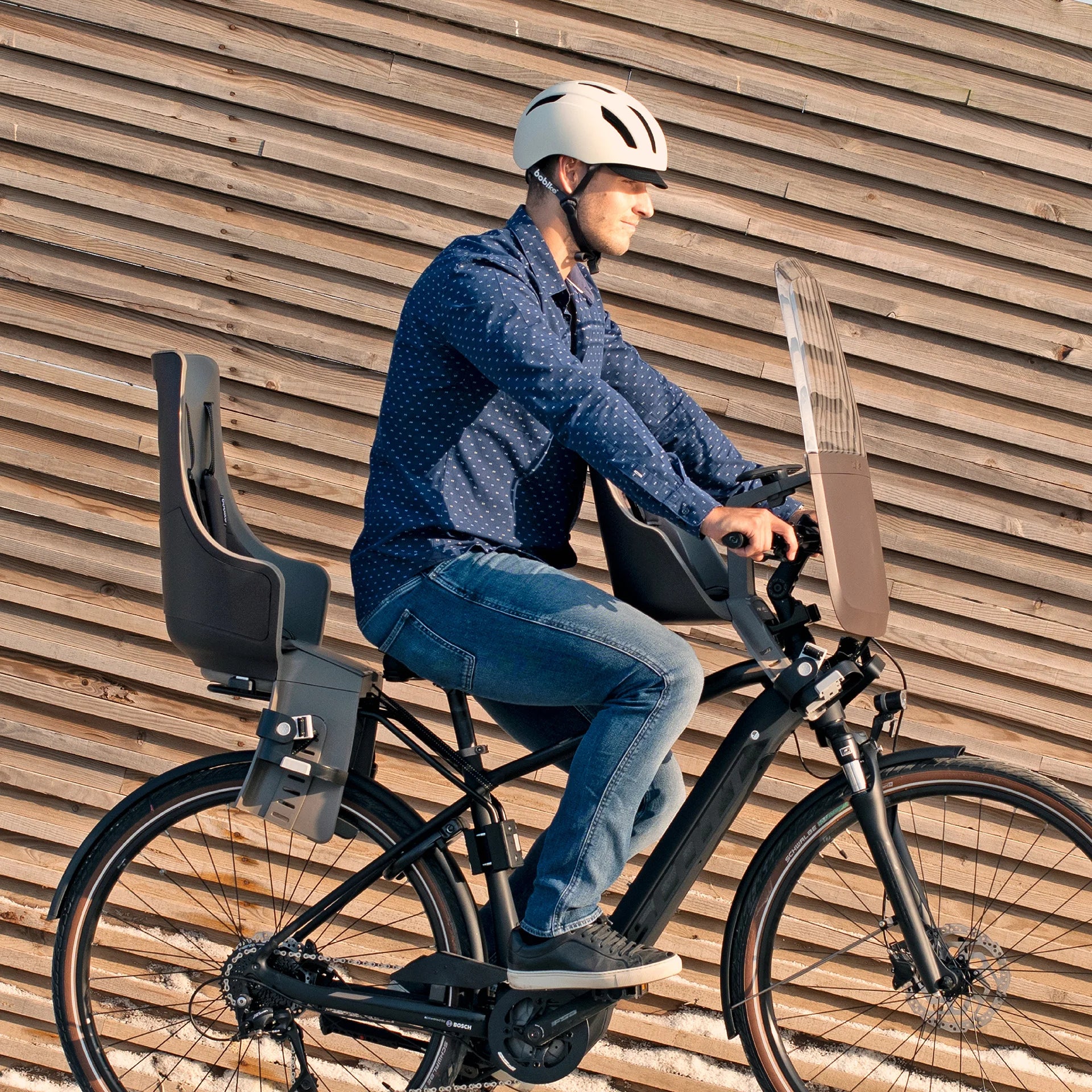 Sillita trasera Bobike Exclusive Maxi Plus | Portaequipajes