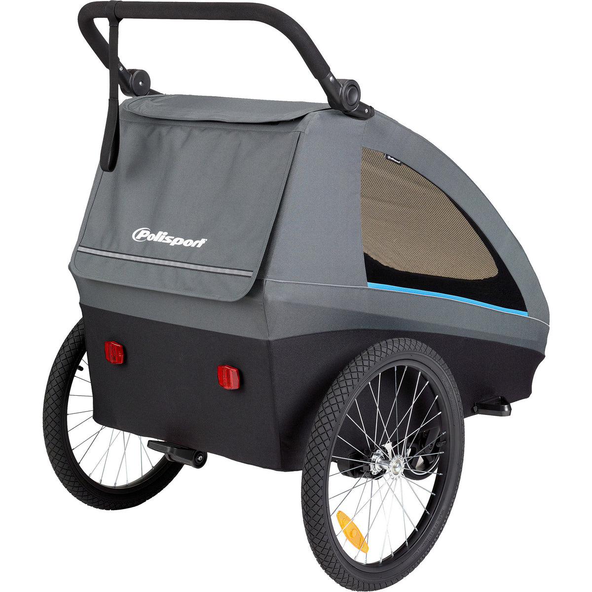 Remolque de bicicleta para niños Polisport